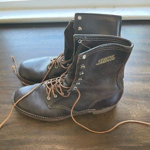 Genuine Horsehide Leather Boots